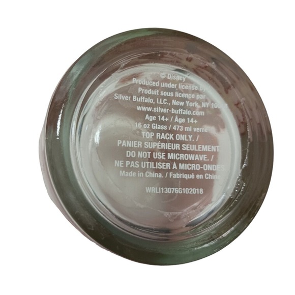 2 Disney Lilo & Stitch Drinking Glasses 16 oz PINK BLUE GIRLS BOYS Glasswear Set - Picture 5 of 7